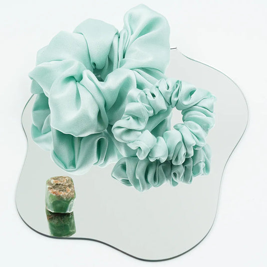 Frost - Silk Scrunchie