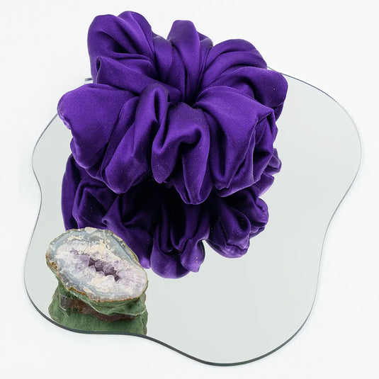 Amethsyt - Silk Scrunchie