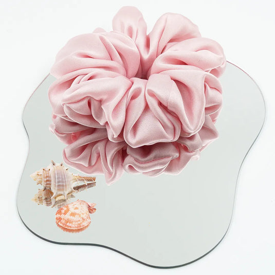 Blush - Silk Scrunchie