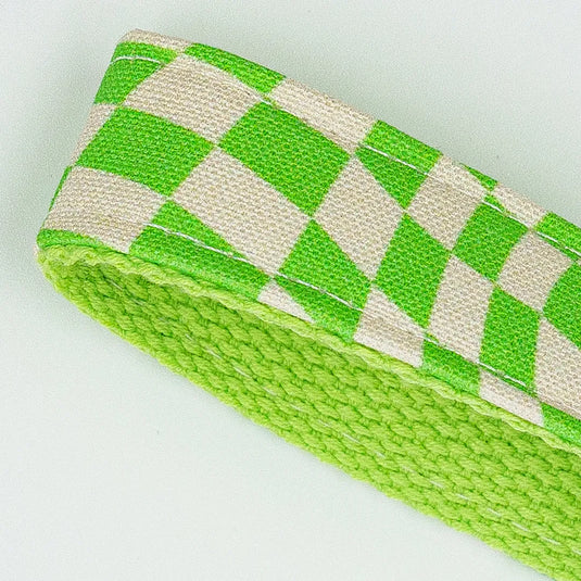 Warped Lime Wristlet