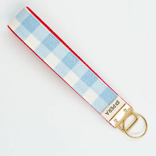 Gingham Pop Wristlet